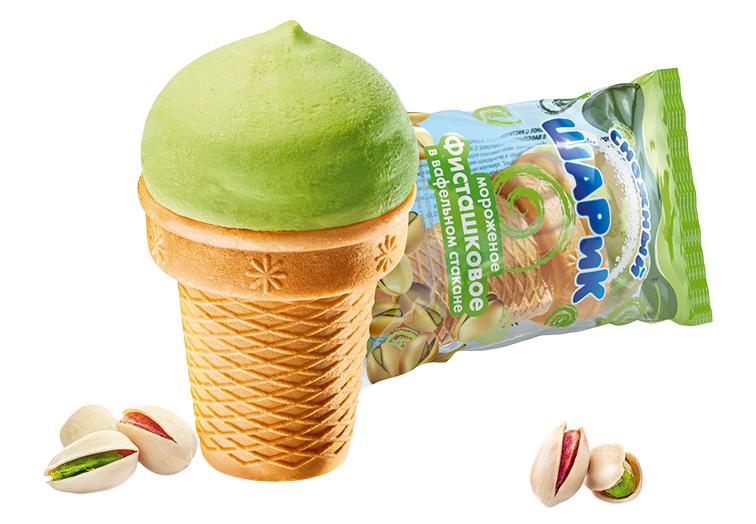 Снежный шарик фисташковый