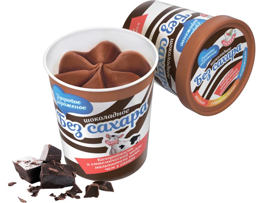 Бумажный стаканчик Без сахара шоколадное