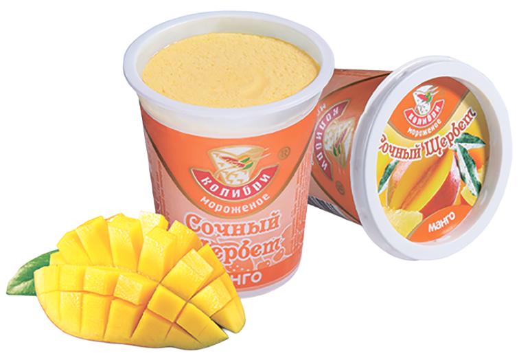 Сочный щербет манго