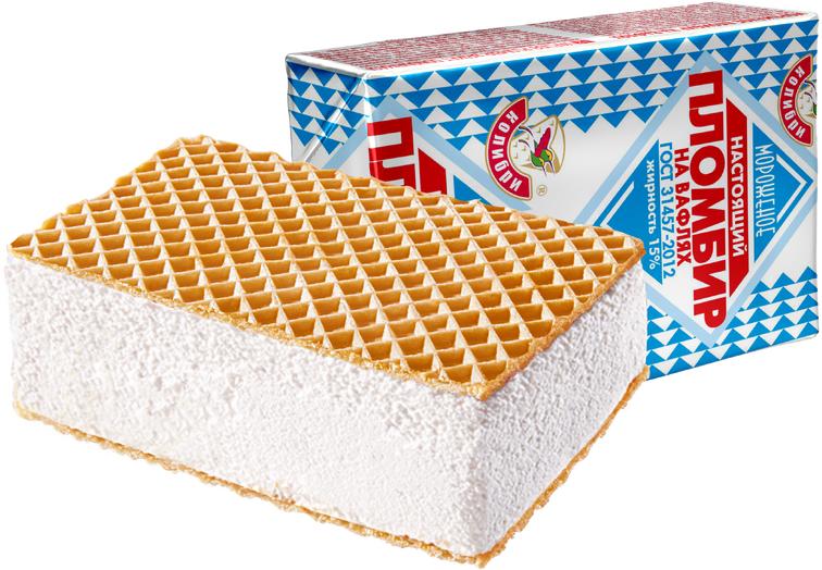 Пломбир на вафлях