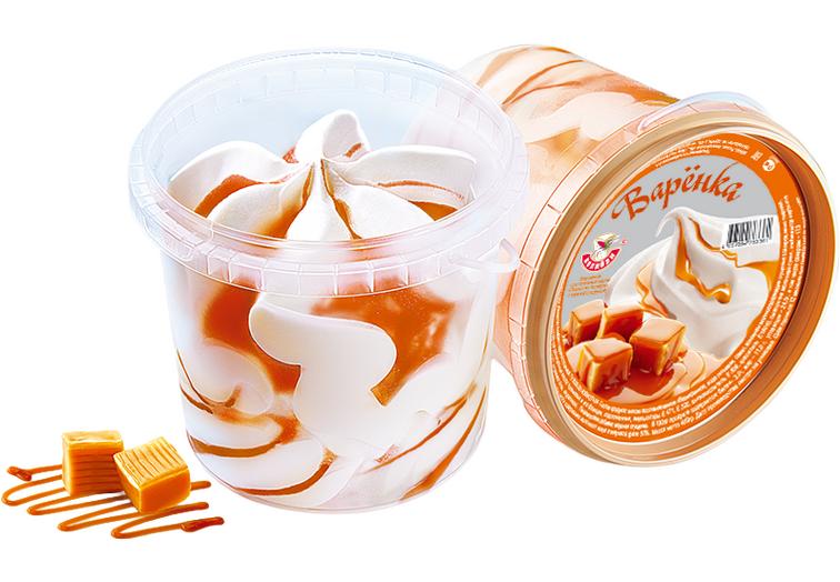 Ведерко с вареной сгущенкой