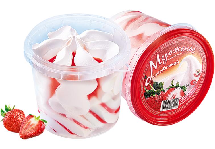 Ведерко клубника