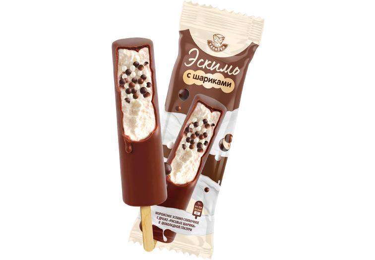 Эскимо с шариками