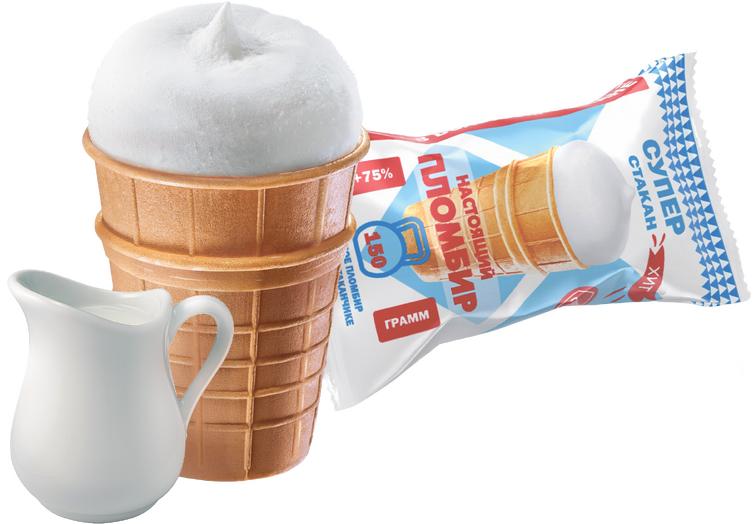 Суперстакан пломбир