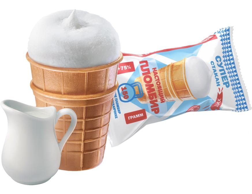 Суперстакан пломбир