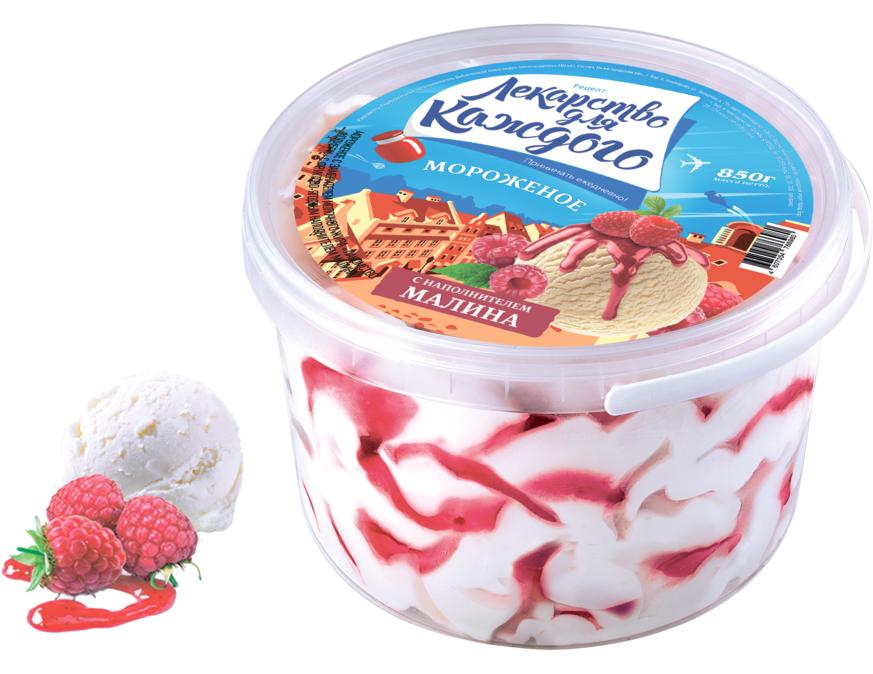 Ведерко с малиной