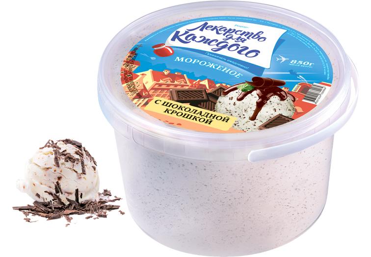 Ведерко с шоколадной крошкой