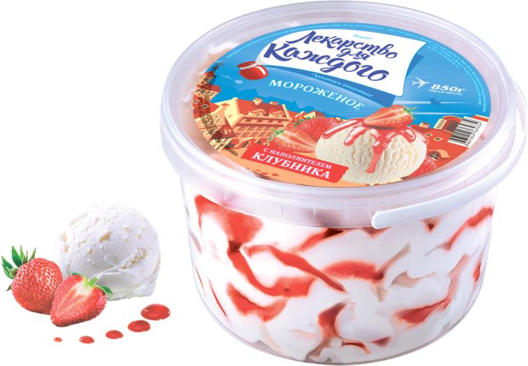 Ведерко с клубникой