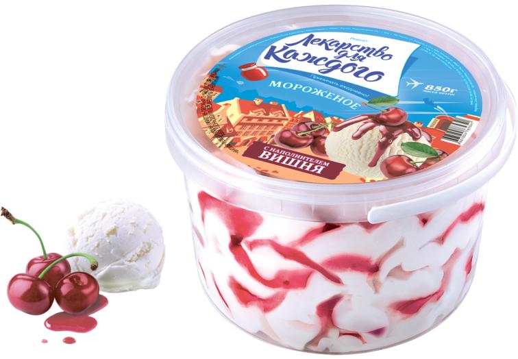 Ведерко с вишней