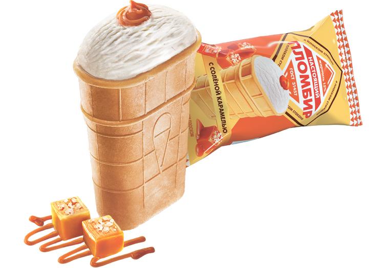 Плоский стаканчик с соленой карамелью