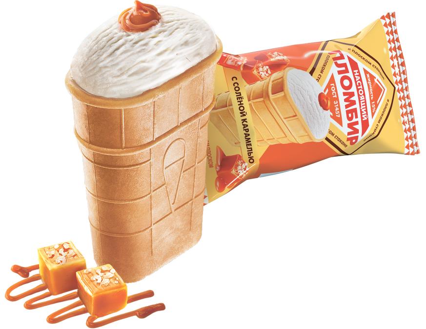 Плоский стаканчик с соленой карамелью