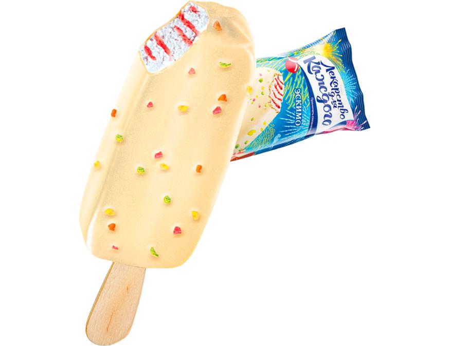 Эскимо с взрывной карамелью