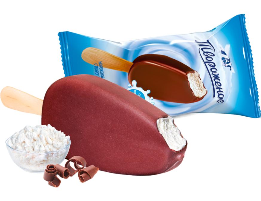 Эскимо в шоколадной глазури