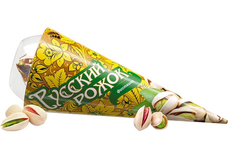 Русский рожок фисташковый