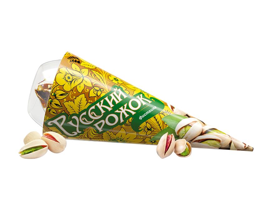 Русский рожок фисташковый