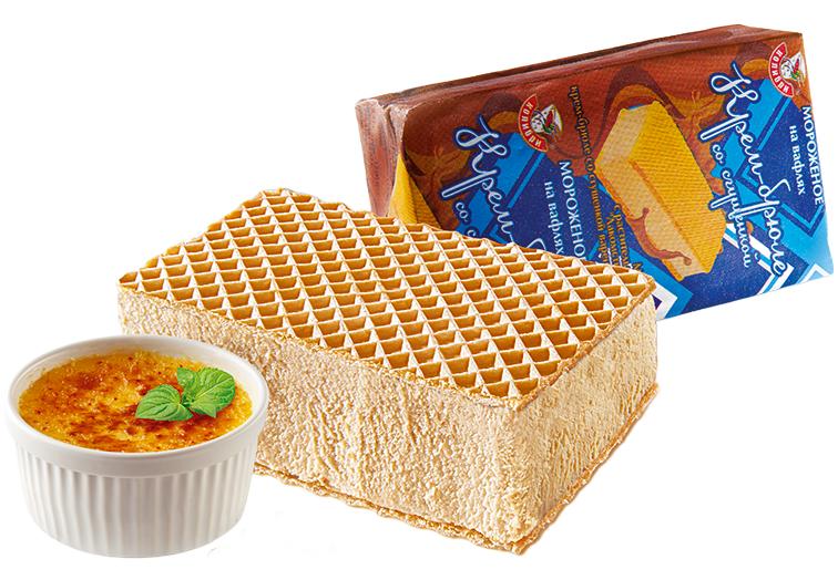 Брикет крем-брюле