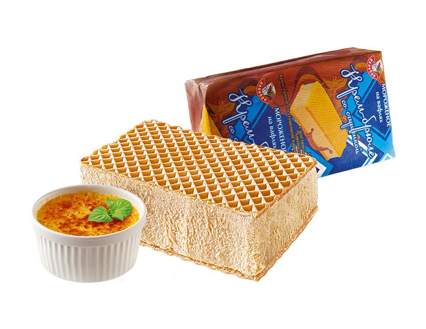 Брикет крем-брюле