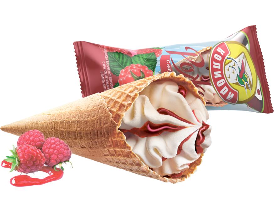 Рожок малина