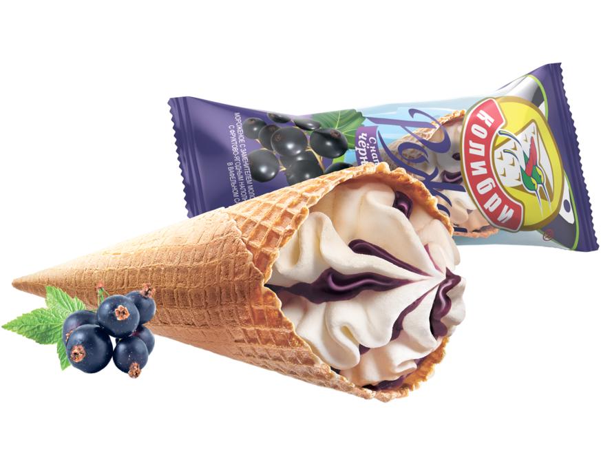 Рожок черная смородина