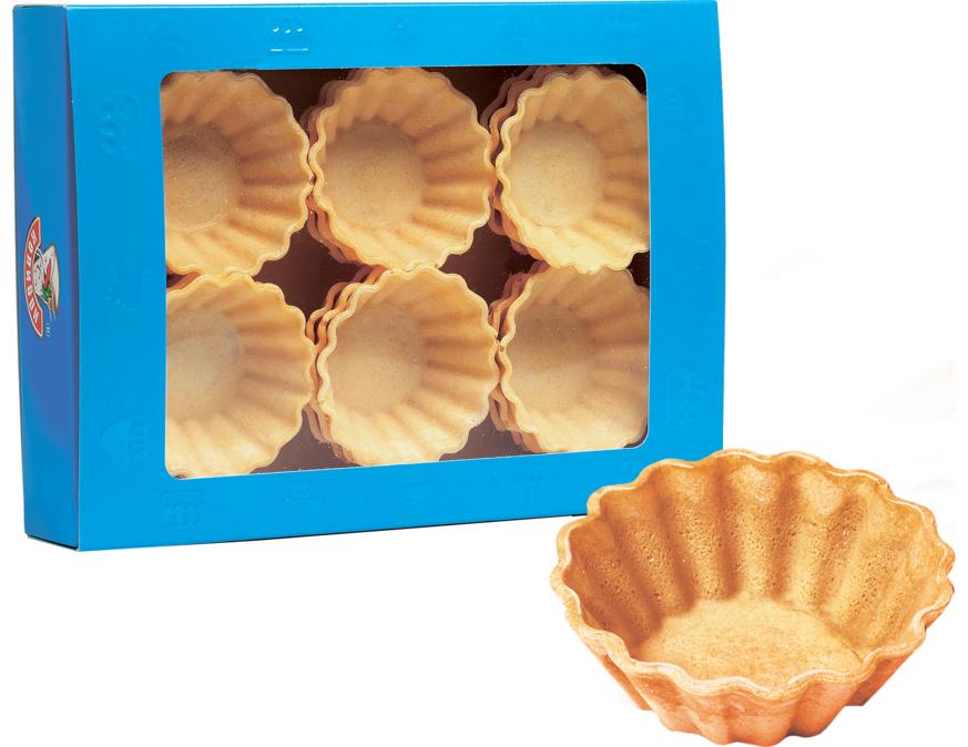 Вафельные тарталетки К-58 Картонная