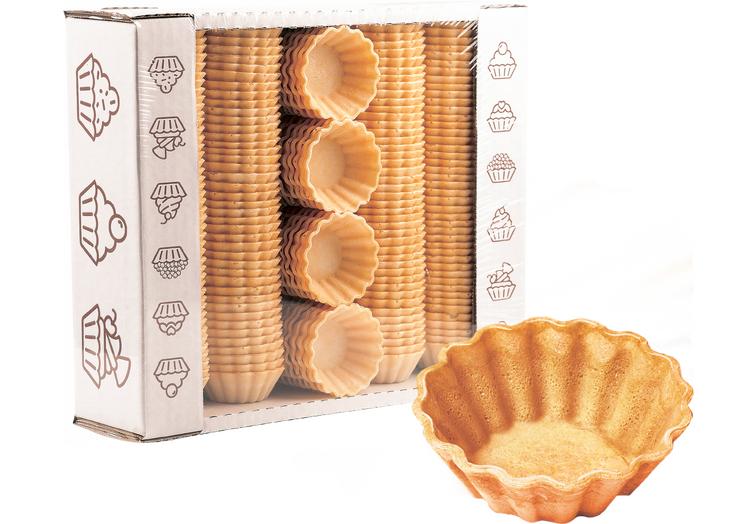 Вафельные тарталетки К-58 Лоток
